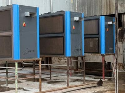 Resfriamento na produção de gordura animal