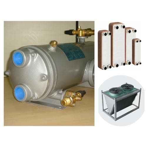 Trocador de calor para chiller industrial